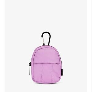 Calpak Luka Backpack Zip Bag Charm in Lilac
